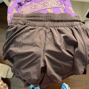 Black Lululemon shorts